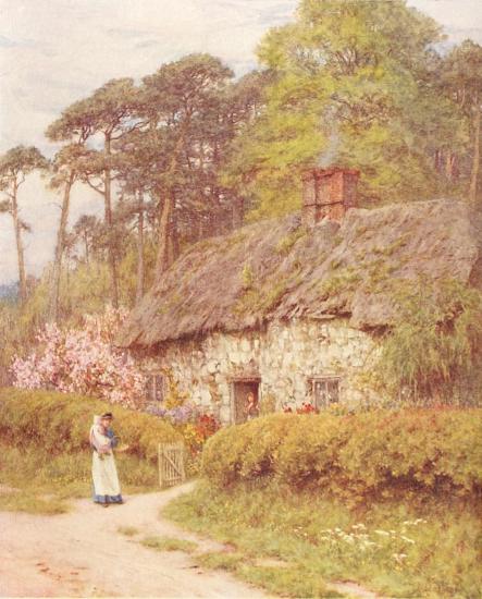 An Ancient Cottage, I.W.