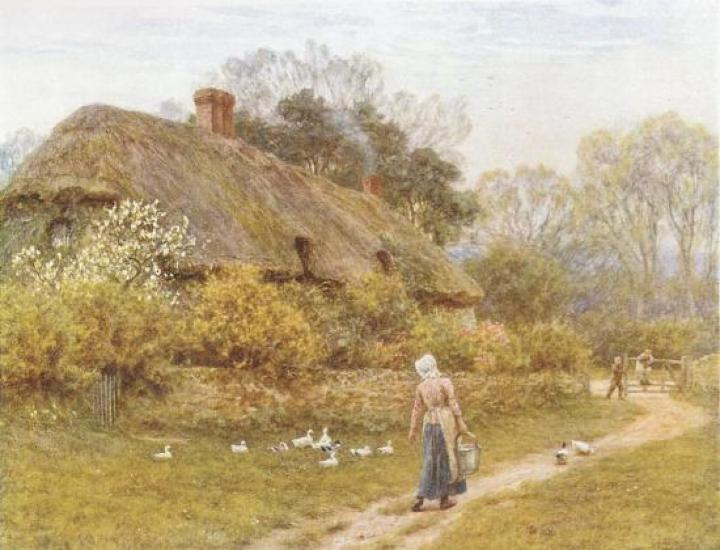 Cottage Near Freshwater, I.W.