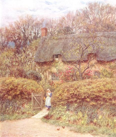 Cottage near Farringford, I.W.