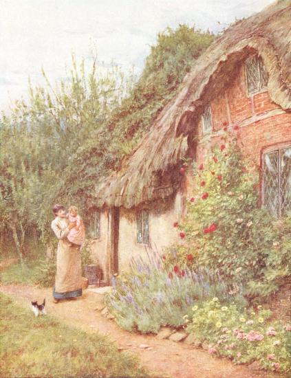 By the Cottage Door, Redlynch, Wilts.