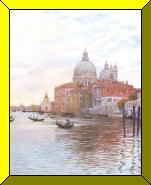 The Church of Sta. Maria della Salute, Venice